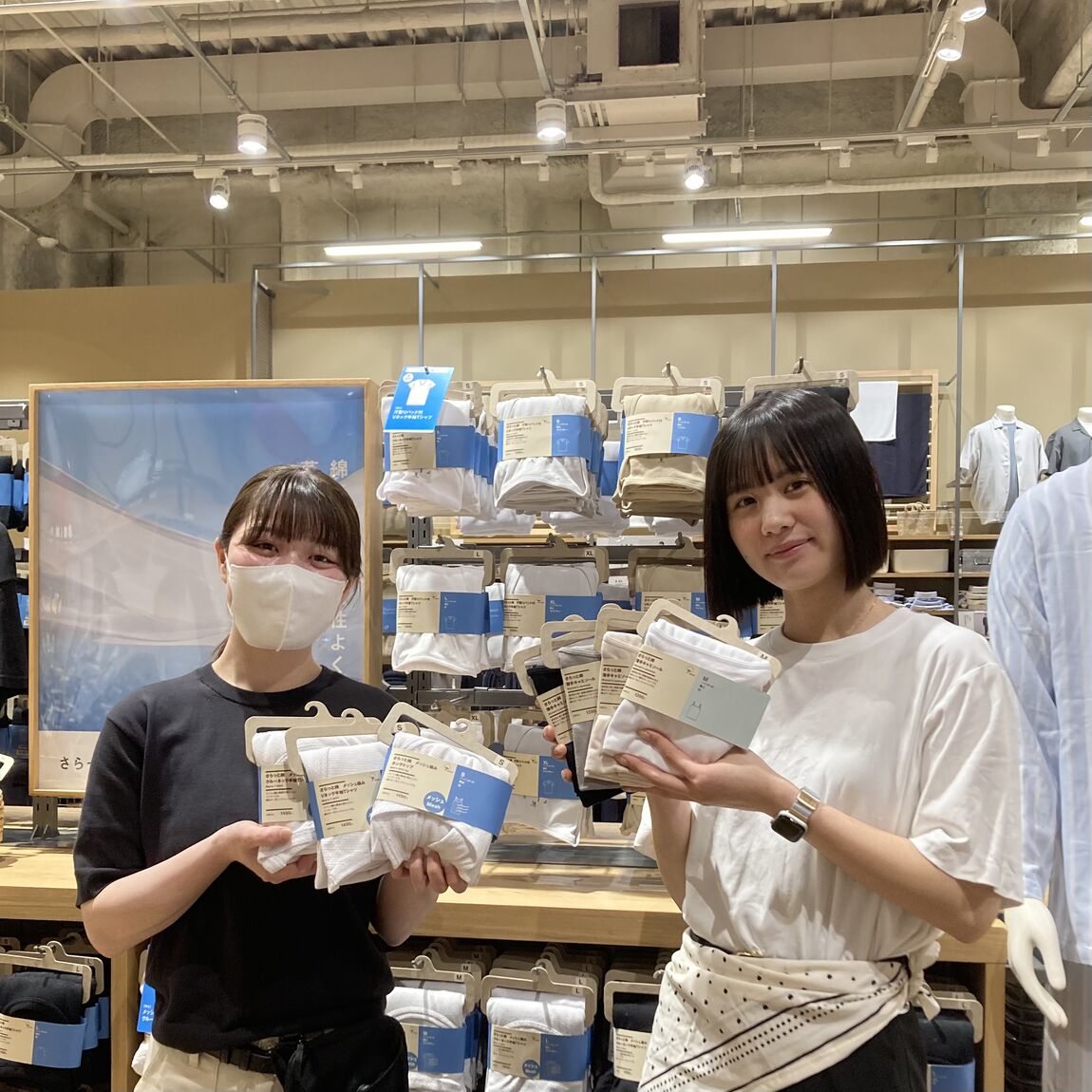 【みのおキューズモール】さらっと綿で心地よい夏を過ごしませんか。 
