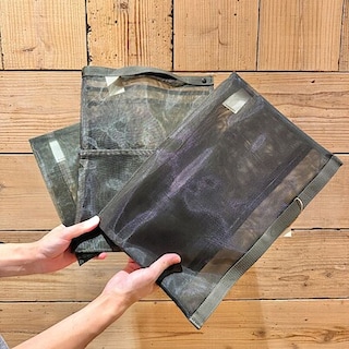 【南千里アネックス】新色追加『ナイロンメッシュバッグインバッグ』