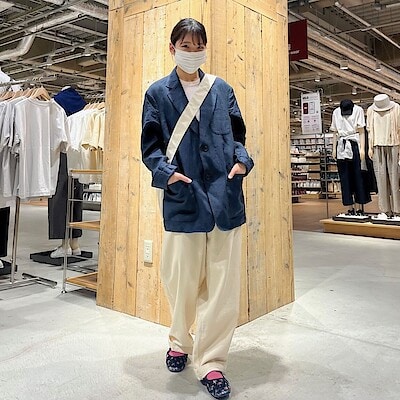紳士 リネン洗いざらしジャケット | 無印良品