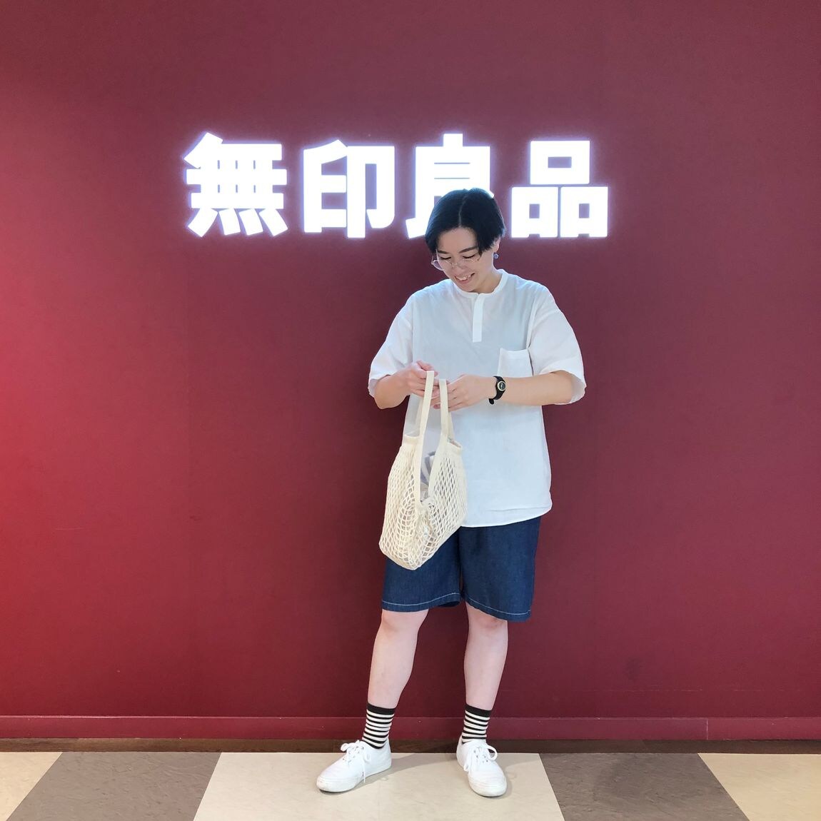 身長１６３ｃｍ、女性スタッフのスタッフスナップ