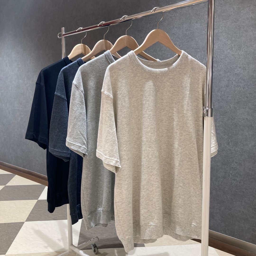 ライトスウェットクルーネック半袖Tシャツ