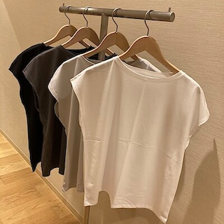 【かみしんプラザ】新・夏の定番。「天竺編みフレンチスリーブTシャツ」の魅力
