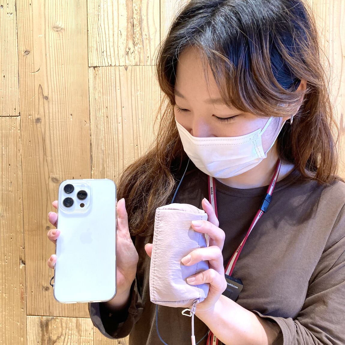 【オークビレッジかみす】見た目以上の収納力！ポーチ