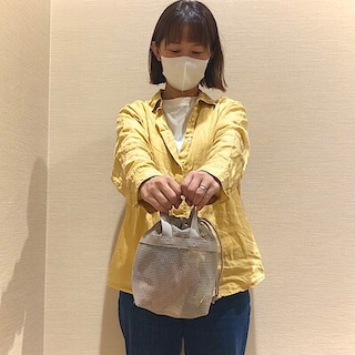 【オークビレッジかみす】新色登場！立体メッシュポーチ