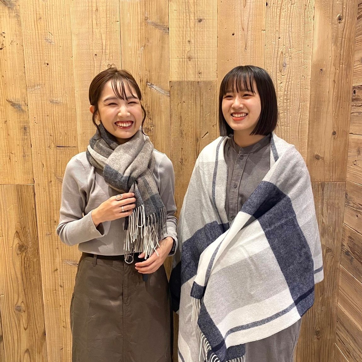大判ストールの写真