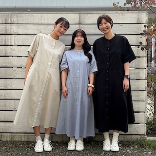 【フォレストモール岩出】夏らしい涼感半袖シャツワンピースで涼しく過ごそう