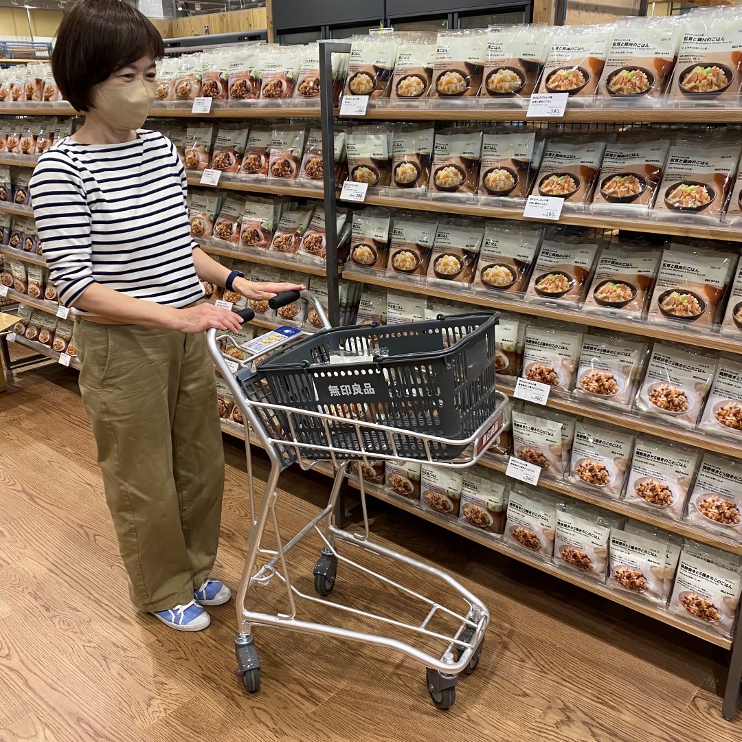 ショッピングカートの写真