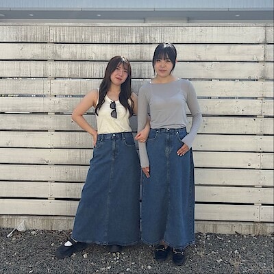 【フォレストモール岩出】Aラインスカートで着回しｺｰﾃﾞ
