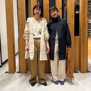 【フォレストモール岩出】春のボーダーコーデを無印良品で