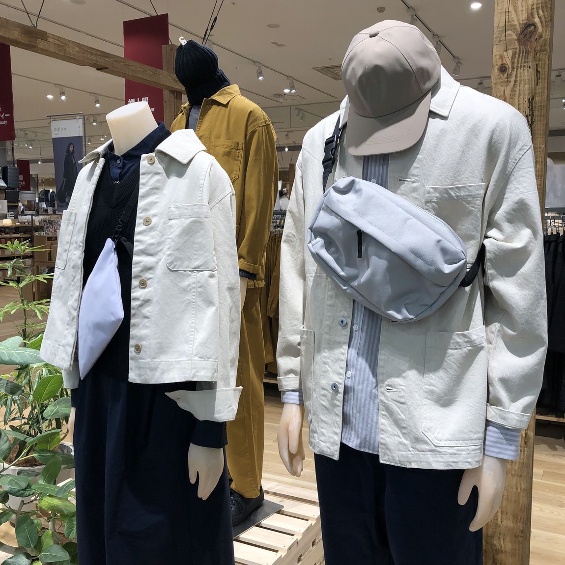 カポック混ジャケットの画像