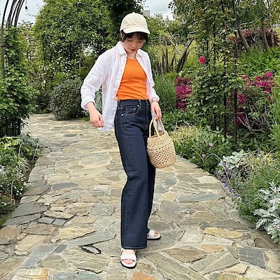 【阪急西宮ガーデンズ】身長158㎝「神戸松蔭女子学院大学生が着こなす無印良品の服 Vol.2」