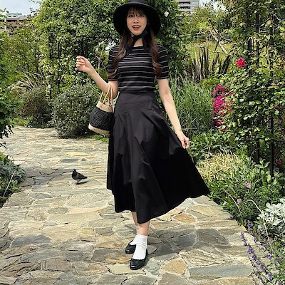 【阪急西宮ガーデンズ】身長171㎝「神戸松蔭女子学院大学生が着こなす無印良品の服」