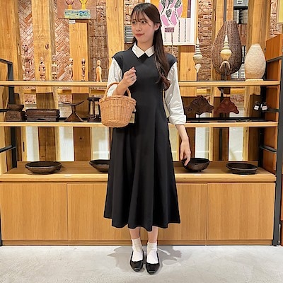 【阪急西宮ガーデンズ】身長171㎝「神戸松蔭女子学院大学生が着こなす無印良品の服 Vol.1」