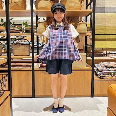 【阪急西宮ガーデンズ】身長152㎝「神戸松蔭女子学院大学生が着こなす無印良品の服 」