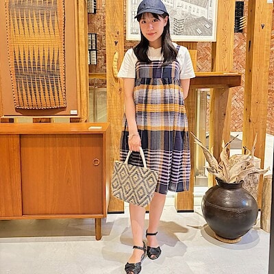 【阪急西宮ガーデンズ】身長157㎝「神戸松蔭女子学院大学生が着こなす無印良品の服 」