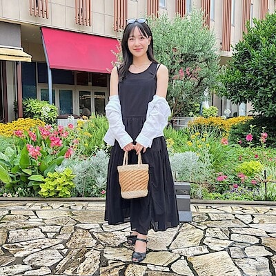 【阪急西宮ガーデンズ】身長157㎝「神戸松蔭女子学院大学生が着こなす無印良品の服」