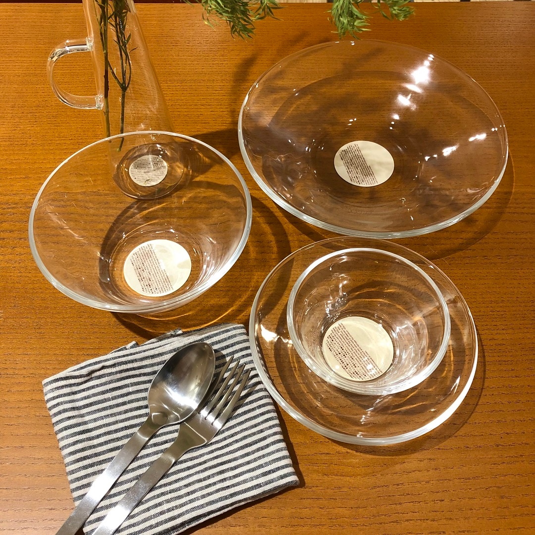 無印良品阪急西宮ガーデンズ】ソーダガラス食器｜ 無印良品