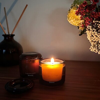 【LICOPA鶴見】新商品　フレグランスキャンドルで「灯り」と「香り」を。