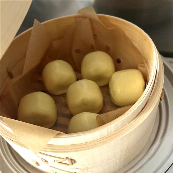 【アリオ加古川】蒸篭で美味しく！栗まんじゅう！