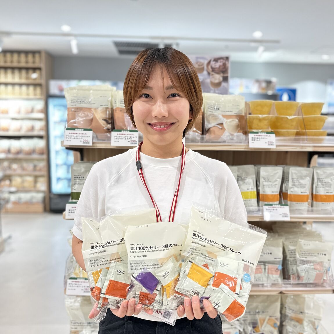 試食会ゼリーメイン