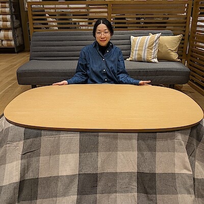 【コープさっぽろソシア】通年使えるこたつにもなるローテーブルのご紹介です。