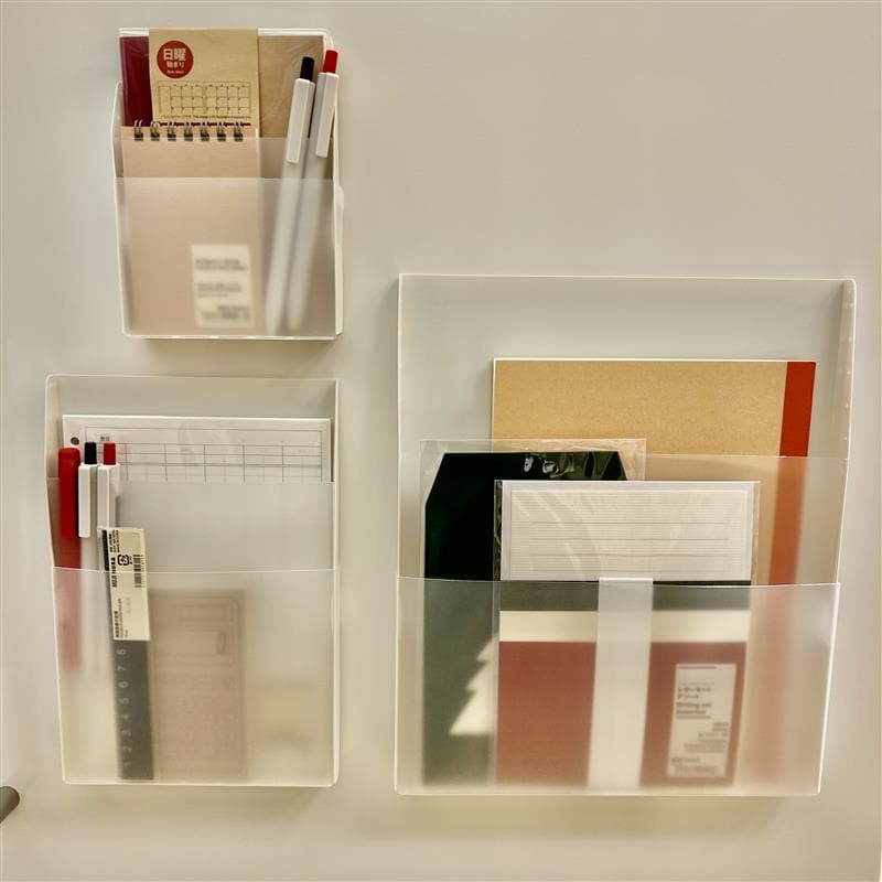 ポリプロピレン　マグネット付きポケット収納