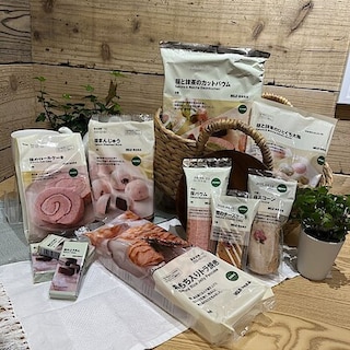 【コープさっぽろソシア】春を待つ、桜のおやつ　半生菓子・駄菓子編