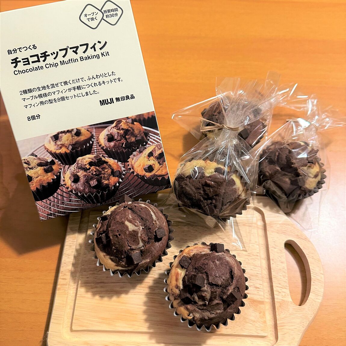 チョコチップマフィンの画像