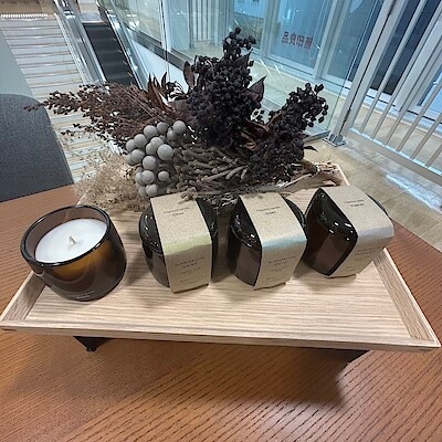 【柳ケ瀬】 新商品 フレグランスキャンドル