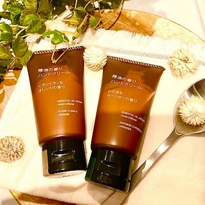 【イオンモール船橋】乾燥が気になる季節に・・・精油の香りハンドクリームのご紹介