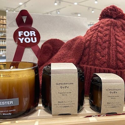 【イオンモール船橋】新発売　心安らぐフレグランスキャンドル