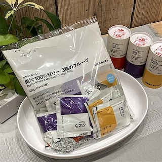 【イオンモール船橋】冷やしておいしい　果汁100％ゼリー　3種のフルーツのご紹介