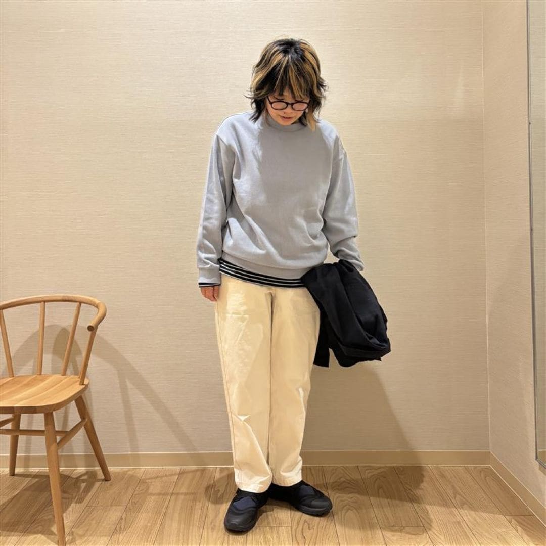 洗いざらし　イージーパンツ