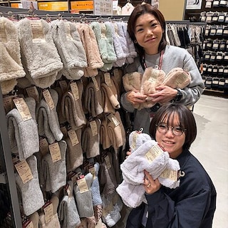 【宮古】冬のおすすめ　ボアフリースルームソックス