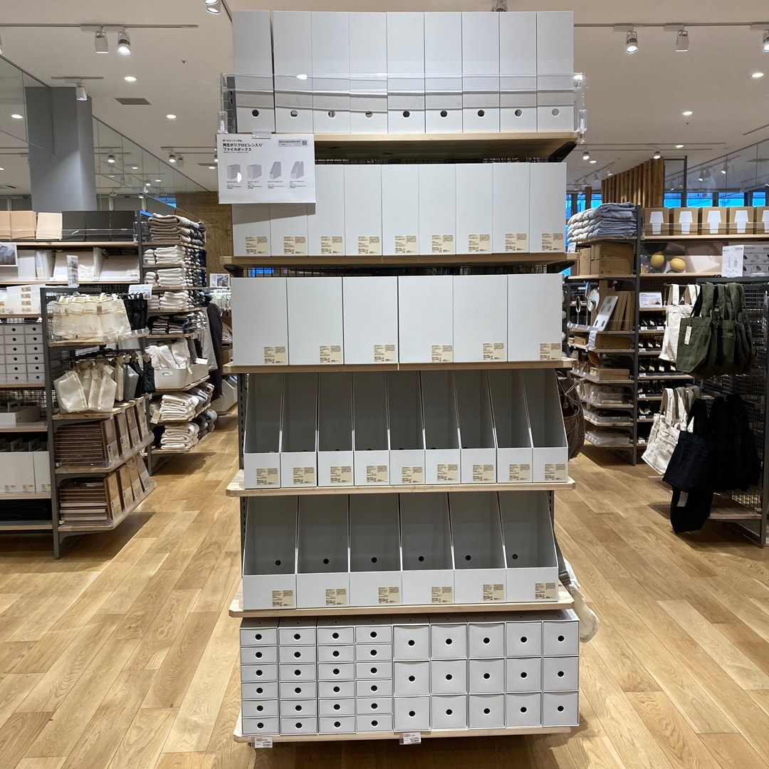 ファイルボックス　売場