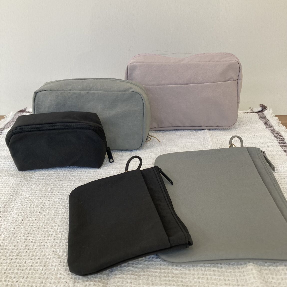 【500名鉄一宮】スタッフのおすすめ　リンクルナイロンポーチ