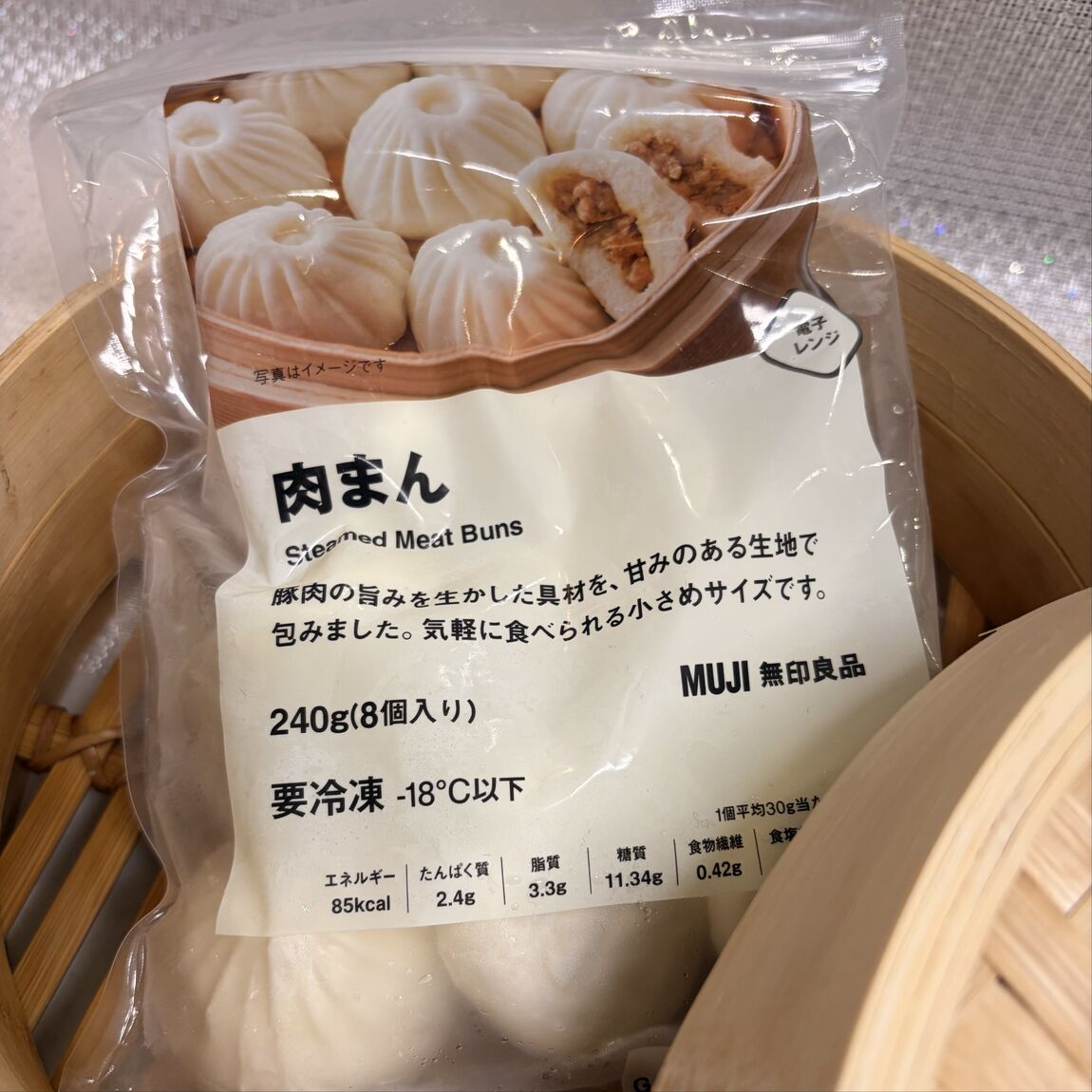 肉まんのパッケージ写真