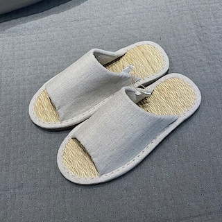 【ブルメールHAT神戸】スタッフおすすめ商品|イ草スリッパ・前あき