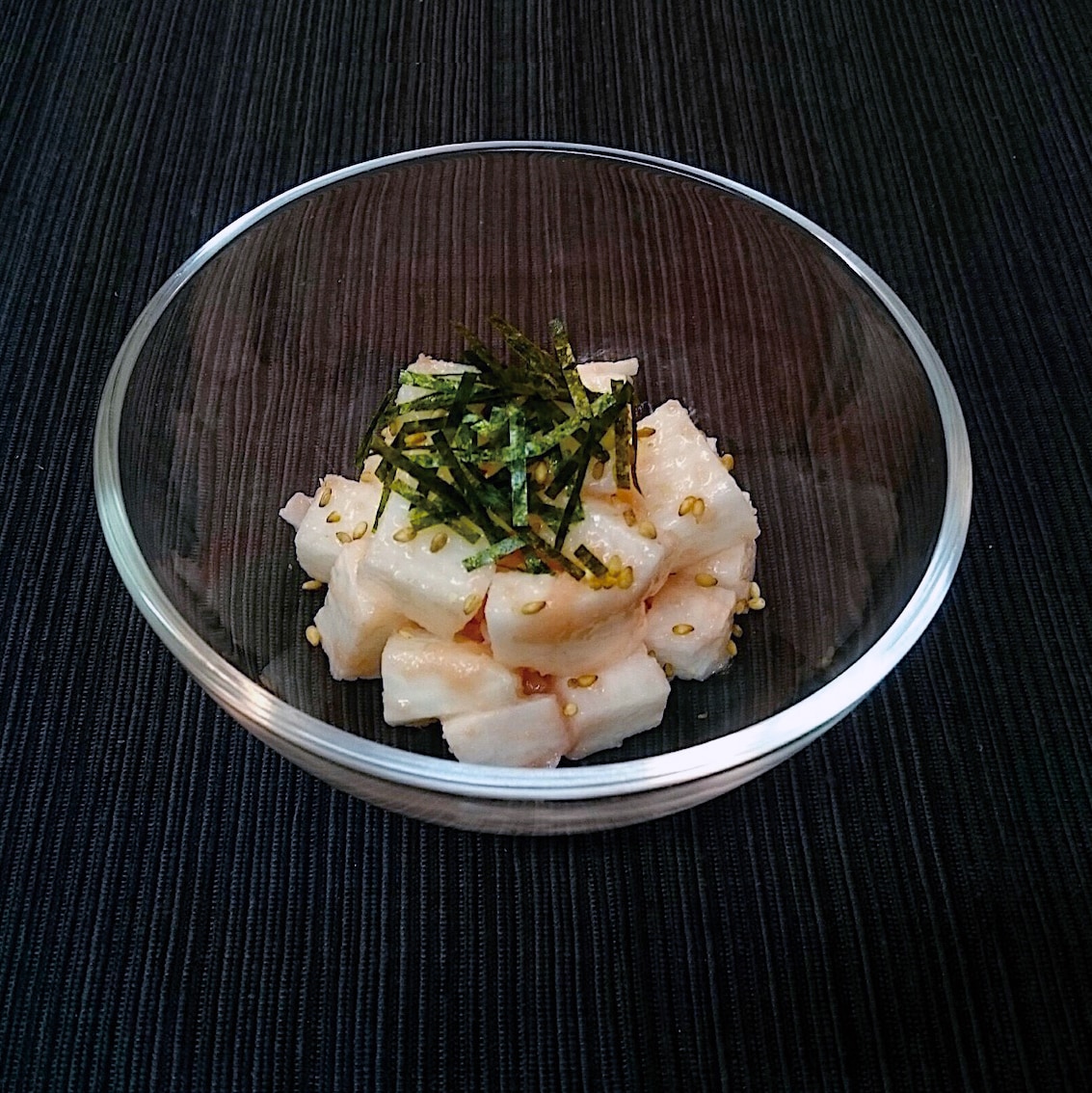 キービジュアル画像：長いものたらこソース｜あしたのキッチンカウンター