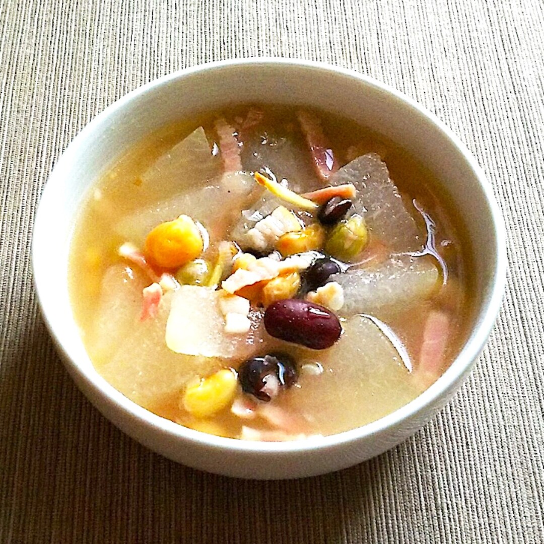 【堺北花田】とうがんと豆のスープ｜きょうのレシピ