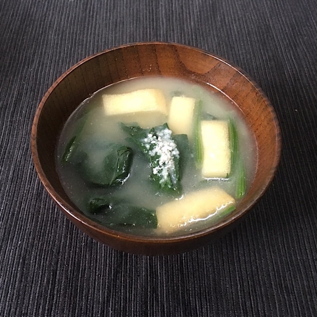 【堺北花田】ほうれんそうの白味噌汁｜きょうのレシピ