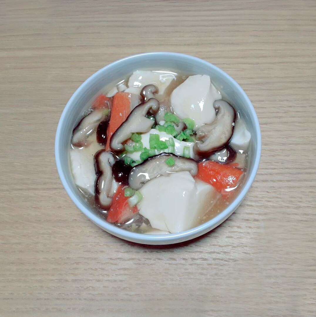 【堺北花田】しいたけのあんかけ豆腐｜きょうのレシピ