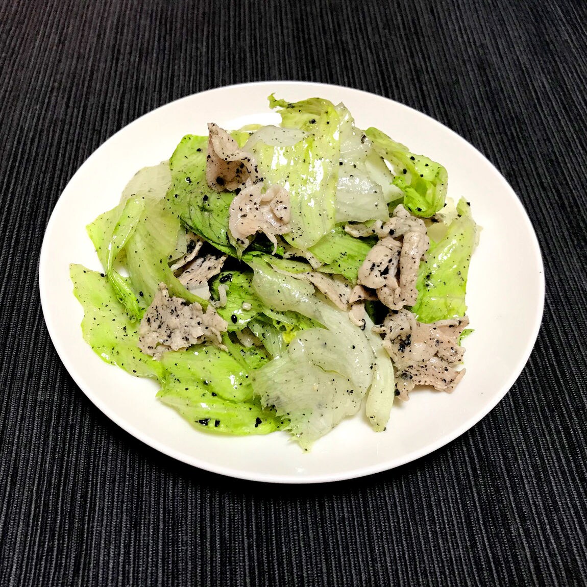 【堺北花田】レタスと豚しゃぶのさっぱりナムル｜きょうのレシピ