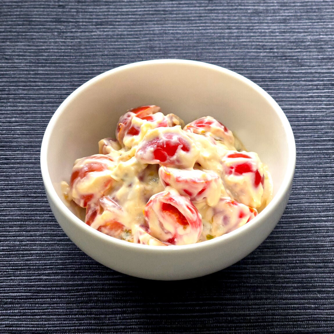 【堺北花田】ミニトマトのみそクリームチーズ和え｜あしたのキッチンカウンター