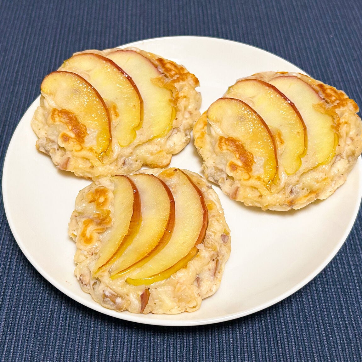 【堺北花田】りんごとナッツのパンケーキ｜あしたのキッチンカウンター