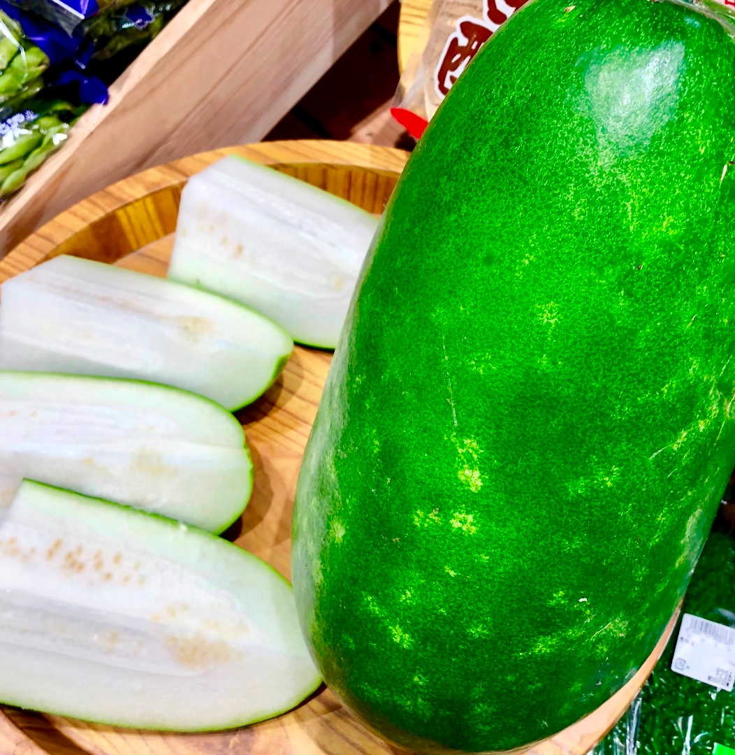 キービジュアル画像：暑い季節に身体に優しい夏野菜『冬瓜』が入荷しました