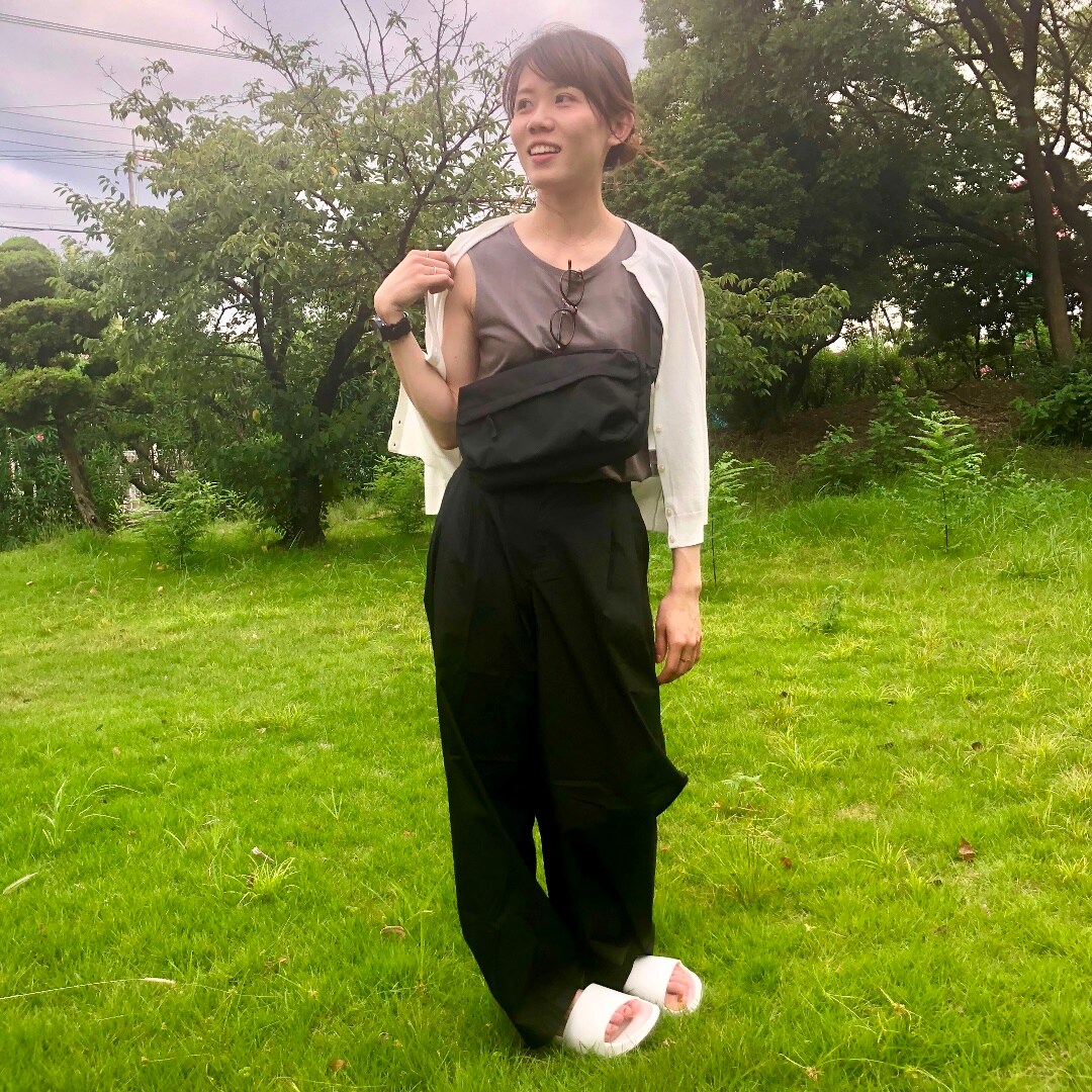 キービジュアル画像：秋服で真夏のコーディネート｜スタイリングアドバイザー