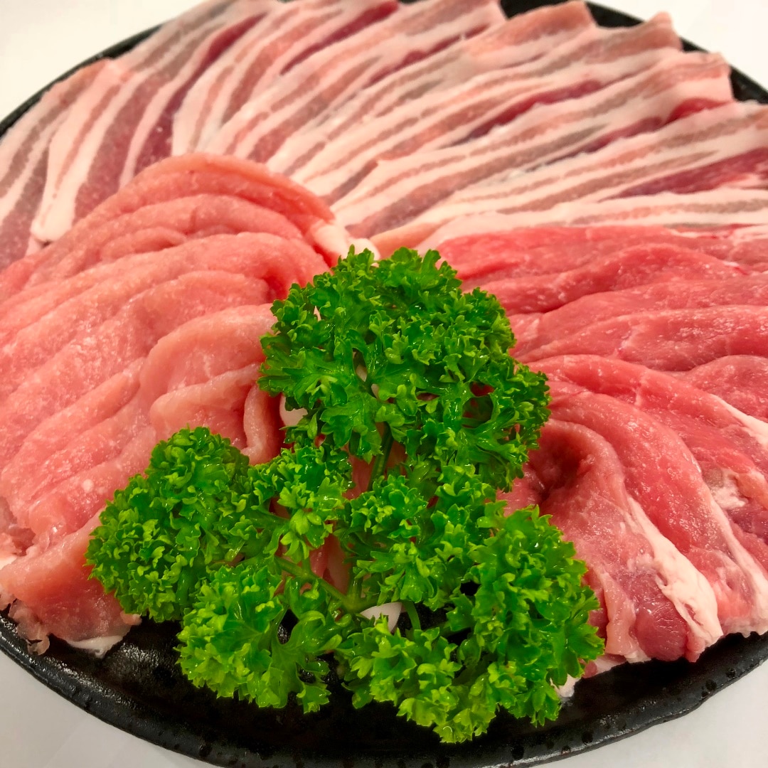 キービジュアル画像：精肉売場にて、宮崎県産豚肉『高城の里』の試食販売中です