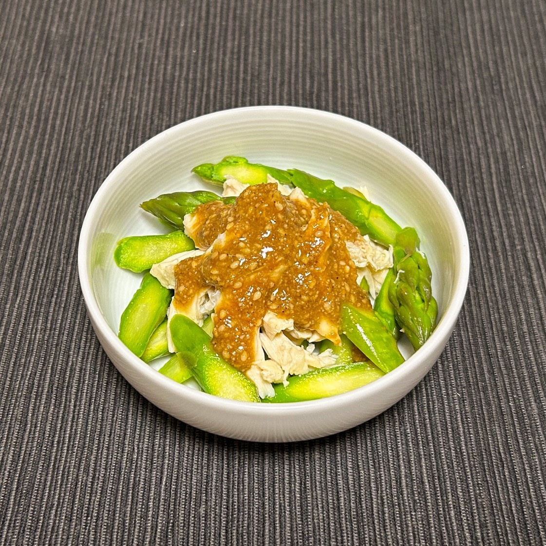 【堺北花田】アスパラガスの棒棒鶏風｜あしたのキッチンカウンター