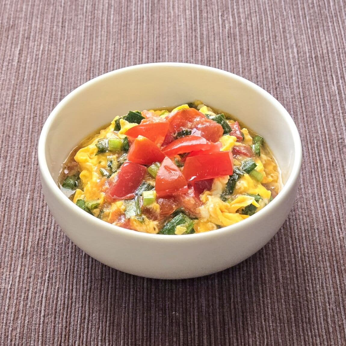 【堺北花田】漬け込みトマトだれの卵炒め｜あしたのキッチンカウンター